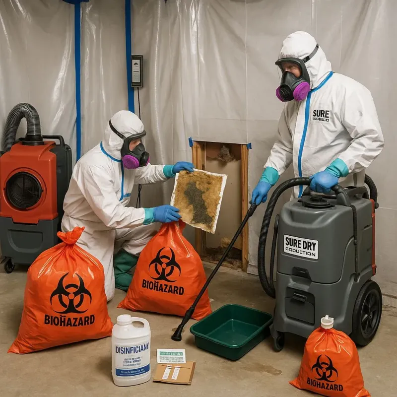Contaminated Water Handling Protocols process in Madison County, IA